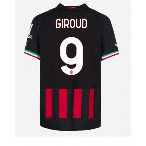 AC Milan Olivier Giroud #9 Hemmatröja 2022-23 Kortärmad